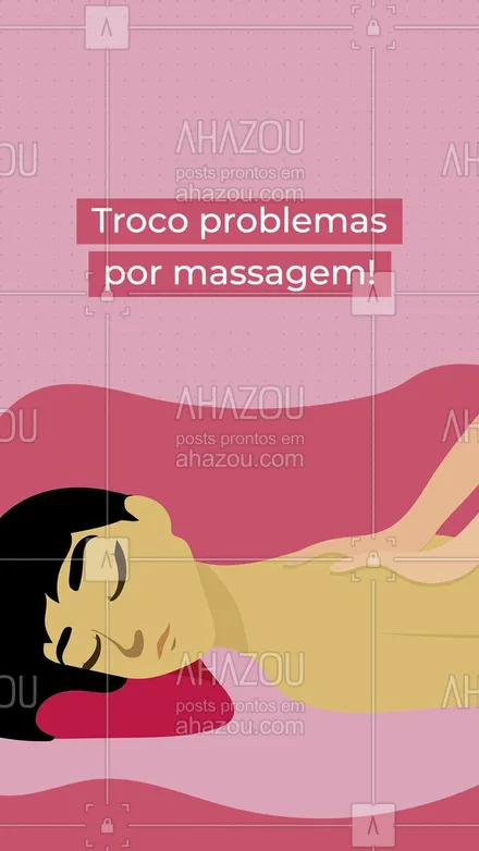 posts, legendas e frases de massoterapia para whatsapp, instagram e facebook: Quantas massagens você ganharia nessa troca? ??
#massagem #massoterapia #AhazouSaude #trocoproblemas  #relax #quickmassage