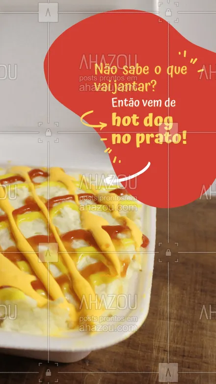 posts, legendas e frases de hot dog  para whatsapp, instagram e facebook: Se um dogão já é bom imagina um dogão no prato! Entre em contato e peça pelo delivery! #hotdog #hotdoglovers #hotdoggourmet #ahazoutaste #cachorroquente #food #hotdognoprato #cachorroquentenoprato #dognoprato