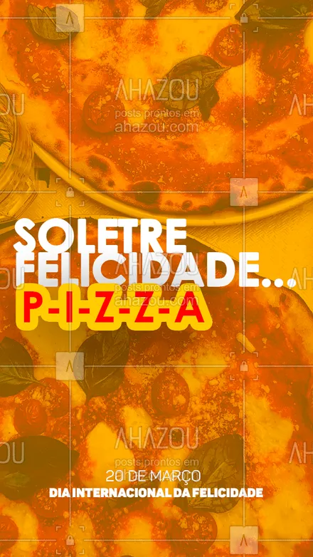 posts, legendas e frases de pizzaria para whatsapp, instagram e facebook: Se pizza não é a definição de felicidade eu não seu o que é ??. Comemore o Dia da felicidade com um delicioso hambúrguer, entre em contato e peça já o seu! #pizzaria #pizza #ahazoutaste #pizzalife #pizzalovers #pizzaexpress #felicidade #diadafelicidade #diainternacionaldafelicidade