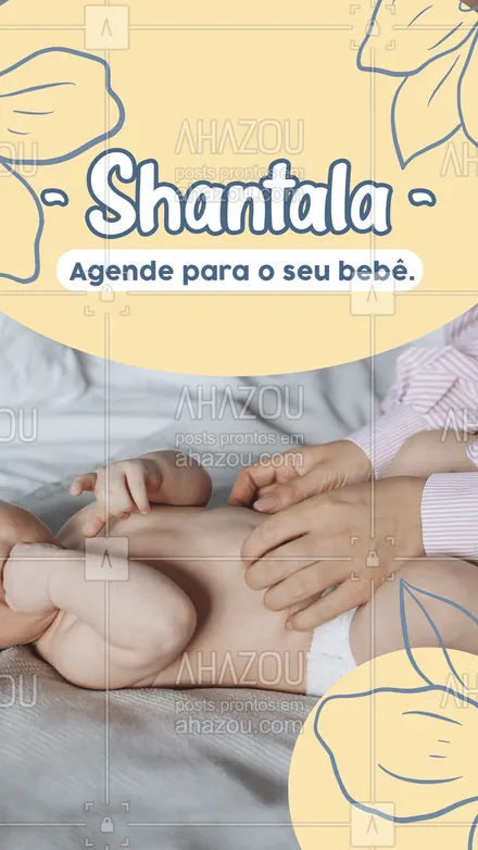 posts, legendas e frases de massoterapia para whatsapp, instagram e facebook: Você conhece a Massagem Shantala?
Ela é para bebês e tem inúmeros benefícios, como:
- promover bem-estar;
- acalma a criança;
- alivia cólicas;
- auxilia na digestão.
Agende um horário para o seu pequeno, será um prazer recebê-los!
#AhazouSaude #bebe #shantala #massagem  #massoterapia  #relax 