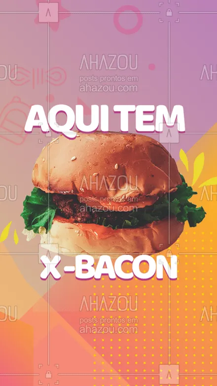 posts, legendas e frases de hamburguer para whatsapp, instagram e facebook: O melhor melhor do mundo. Sim nos temos X-bacon!
Pede já o seu.
#ahrazou #burger #xbacon #comerbem 