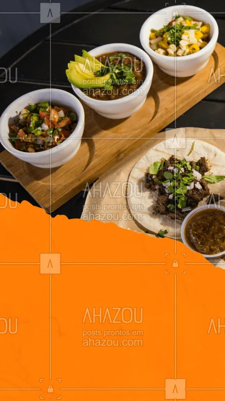 posts, legendas e frases de cozinha mexicana para whatsapp, instagram e facebook:  Pode escolher quantos molhos você quiser, nós enviamos pra você! ?
#molho #comidamexicana #texmex #ahazoutaste  #cozinhamexicana #vivamexico