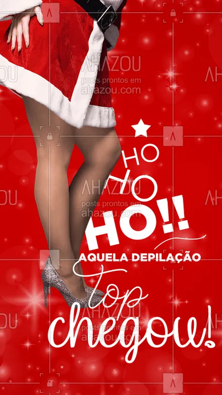 posts, legendas e frases de depilação para whatsapp, instagram e facebook: Promoção especial de Natal ?
Depilação com até 30% de desconto!

*Válido até o dia 25/12

#depilacao #ahazou #desconto