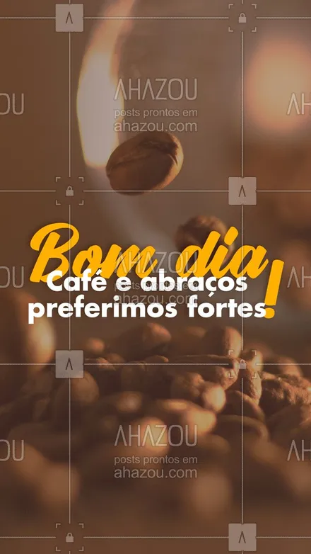 posts, legendas e frases de cafés para whatsapp, instagram e facebook: As duas melhores coisas da vida bem fortes para alegrar seu dia! Bom dia! #ahazoutaste #cafeteria  #café  #coffee  #barista  #coffeelife #frases #motivacional #bomdia