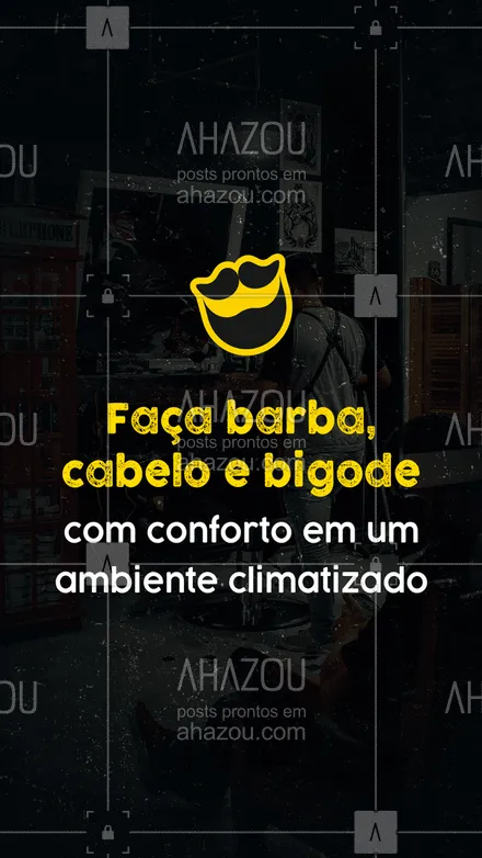 posts, legendas e frases de barbearia para whatsapp, instagram e facebook: Venha conhecer nossa barbearia.
Confortável em um ambiente climatizado. Você vai se sentir em casa.
Agende seu hora!
#AhazouBeauty #barba  #barbearia  #barbeiro  #barbeiromoderno  #barbeirosbrasil  #barberLife  #barberShop  #barbershop  #brasilbarbers  #cuidadoscomabarba 