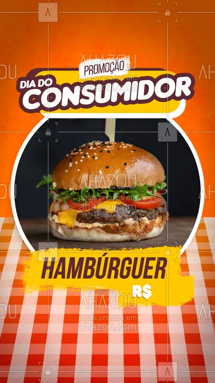 posts, legendas e frases de hamburguer para whatsapp, instagram e facebook: Dia do consumidor é dia de promoção SIM ?? Aproveita e corre que é só HOJE!!!??‍♀?‍♂

#diadoconsumidor #promoção #promohamburguer #ahazoutaste #hamburguer #fastfood #food 