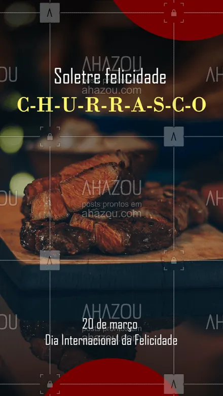 posts, legendas e frases de açougue & churrasco para whatsapp, instagram e facebook: Quem não ama um bom churrasco não é mesmo? Para comemorar o seu Dia da felicidade que tal um churras com a família? Venha nos visitar, temos cortes incríveis para você escolher. #churrasco #bbq #açougue #barbecue #ahazoutaste  #churrascoterapia #meatlover #churras #felicidade #diadafelicidade #diainternacionaldafelicidade  