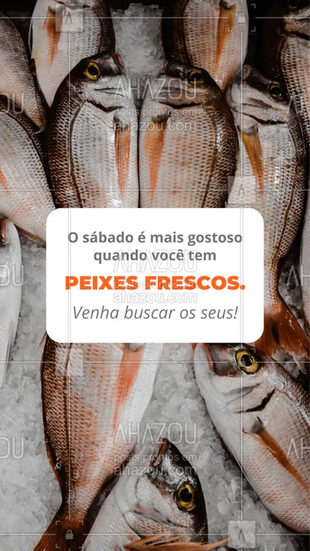 posts, legendas e frases de peixes & frutos do mar para whatsapp, instagram e facebook: A melhor seleção de peixes frescos está te esperando aqui! 😉🐟
#ahazoutaste #delivery  #foodlovers  #frutosdomar  #instafood  #peixes  #pescados 