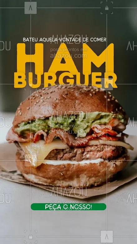 posts, legendas e frases de hamburguer para whatsapp, instagram e facebook: Aqui é tudo feito com muito carinho e cuidado.
Tempero na medida, carne no ponto e acompanhamentos de primeira.
Peça já o seu e mate a sua vontade em grande estilo.
#ahazoutaste  #artesanal  #burger  #burgerlovers  #hamburgueria  #hamburgueriaartesanal 