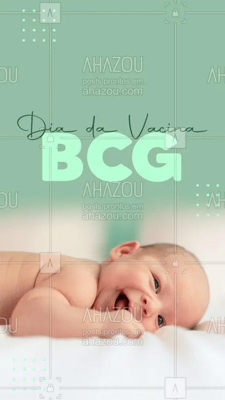 posts, legendas e frases de assuntos variados de Saúde e Bem-Estar para whatsapp, instagram e facebook: A vacina BCG protege o seu bebê contra as formas graves de Tuberculose. Por isso, não deixe de vacinar o(a) seu(ua) filho(a) e ajude a conscientizar outras pessoas. Ajude a proteger as nossas crianças!🧒💉 #vacina #diadavacinaBCG #vacinaBCG #BCG #vacinacao #bebe #crianca #prevencao #protecao #vacinar #AhazouSaude #saude  #viverbem  #qualidadedevida  #cuidese  #bemestar 