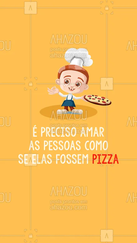 posts, legendas e frases de pizzaria para whatsapp, instagram e facebook: Quem aí concorda? haha ??#pizza #ahazou #engraçado