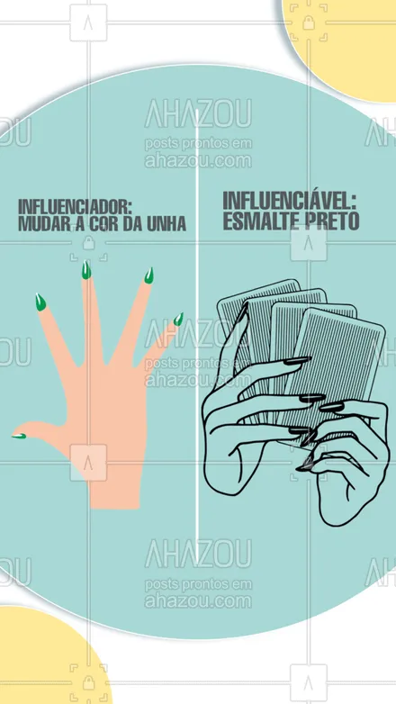 posts, legendas e frases de manicure & pedicure para whatsapp, instagram e facebook: Quem também gosta de alimentar a gótica suave dentro de você levanta a mão ?‍♀‍? #meme #unhas #AhazouBeauty #engraçado #BBB #bigbrotherbrasil21 #bbb21