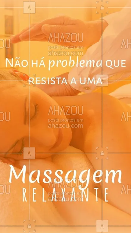 posts, legendas e frases de massoterapia para whatsapp, instagram e facebook: Quem concorda? Vem relaxar! #massagem #ahazou #massoterapia #massagemrelaxante
