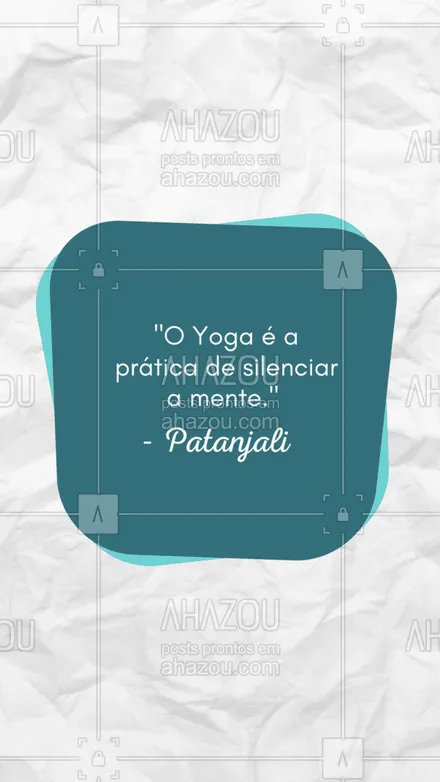 posts, legendas e frases de yoga para whatsapp, instagram e facebook: Aprenda a silenciar o caos da sua própria mente e a organizar seus pensamentos.  🧘🏻‍♀️ #AhazouSaude #meditation #yogalife #namaste #yogainspiration #motivacional #quote