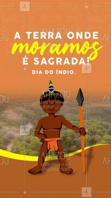 posts, legendas e frases de posts para todos para whatsapp, instagram e facebook: Aos povos indígenas que representam o nosso Brasil, a nossa terra e as nossas conquistas: parabéns. ?❤️ #ahazou  #frasesmotivacionais #motivacionais #quote #motivacional #promoção