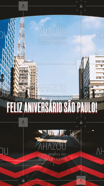 posts, legendas e frases de posts para todos para whatsapp, instagram e facebook: Para todos os estilos e gostos, a cidade que não dorme completa 466 anos. 
Controversa, apaixonante e enlouquecedora. Parabéns São Paulo!

#AniversáriodeSãoPaulo #SãoPaulo #Ahazou #25deJaneiro
