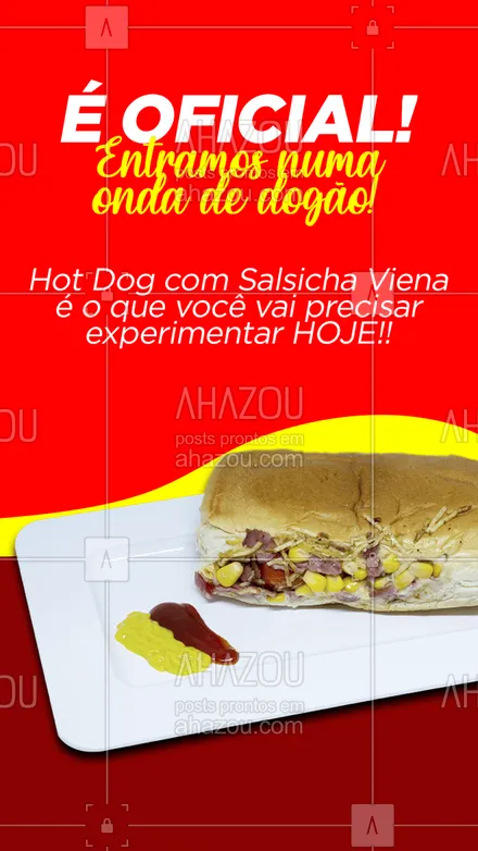 posts, legendas e frases de hot dog  para whatsapp, instagram e facebook: Tradicional e delicioso, esse hot dog vai melhorar o seu dia só por existir!!

 #hotdog #hotdoglovers #hotdoggourmet #cachorroquente #food #salsicha #viena #tradição