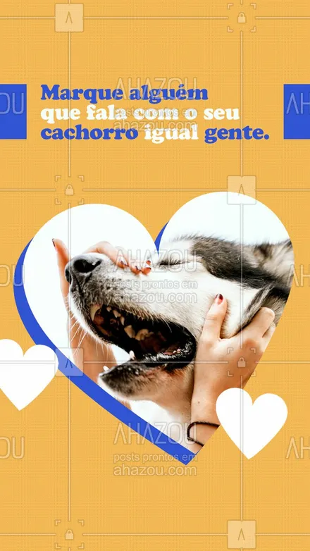 posts, legendas e frases de assuntos variados de Pets para whatsapp, instagram e facebook: Ele entende, eu juro! 😂 #AhazouPet #cachorro #pet #engraçado #dogs 
