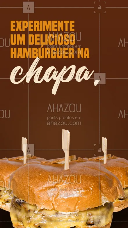 posts, legendas e frases de hamburguer para whatsapp, instagram e facebook: Sabe o que você precisa fazer? Experimentar nosso delicioso hamburguer feito na chapa. Delicioso e com produtos de qualidade, ele vai virar o seu favorito. Então venha experimentar ou ligue e faça seu pedido (inserir número). 

#burger  #hamburgueria  #artesanal #ahazoutaste #hamburgueriaartesanal  #burgerlovers #hamburguer #hamburguernachapa #convite