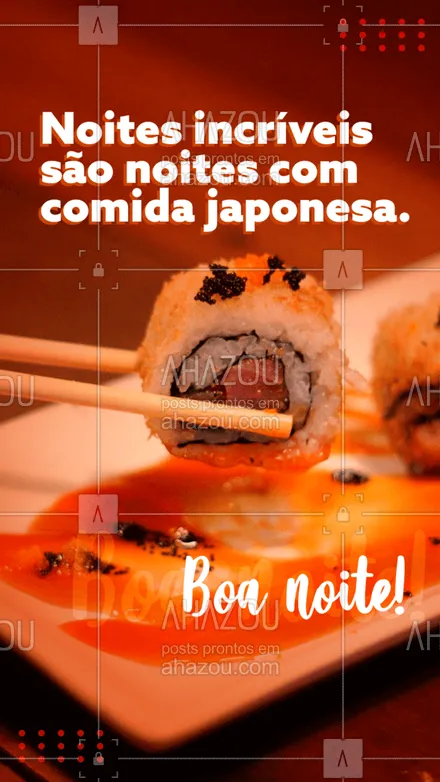 posts, legendas e frases de cozinha japonesa para whatsapp, instagram e facebook: Melhor jantar, SEMPRE! ??? #ahazoutaste #japa #sushidelivery #sushitime #japanesefood #sushilovers #comidajaponesa