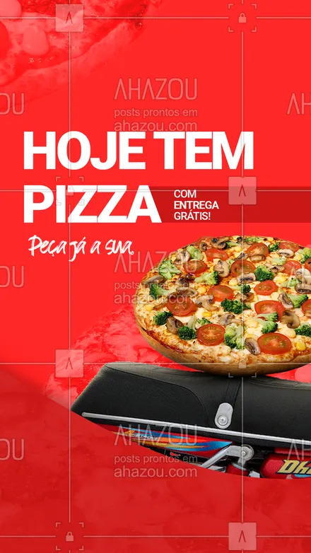 posts, legendas e frases de pizzaria para whatsapp, instagram e facebook: Uma notícia boa dessas não dá para deixar passar, né? Aproveite e faça seu pedido. #ahazoutaste #pizza  #pizzalife  #pizzalovers  #pizzaria #entrega #promoção