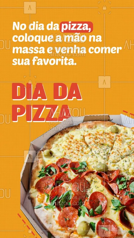 posts, legendas e frases de pizzaria para whatsapp, instagram e facebook: Afinal, pra comemorar bem esse dia, você merece uma boa pizza! 🍕😝🥰
#ahazoutaste #pizza  #pizzalife  #pizzalovers  #pizzaria 