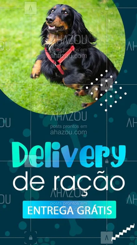 posts, legendas e frases de petshop para whatsapp, instagram e facebook: ? Agora entregamos ração na sua casa. É só pedir. 

#delivery #ração #pet #Ahazou