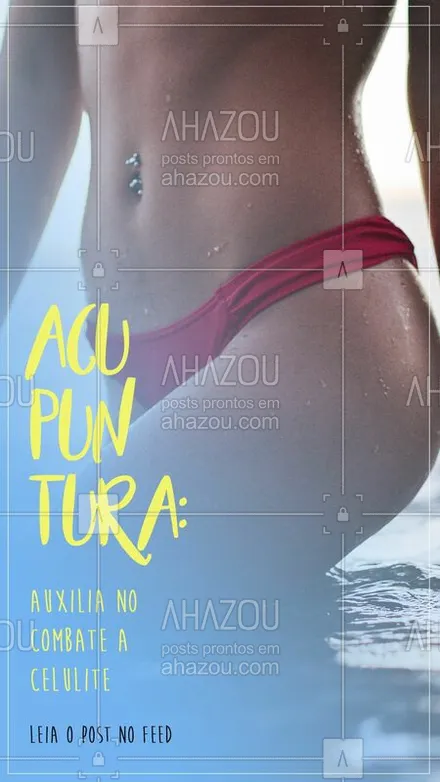posts, legendas e frases de estética corporal para whatsapp, instagram e facebook: #stories #ahazou #acupuntura