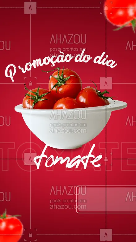 posts, legendas e frases de hortifruti para whatsapp, instagram e facebook: Venha aproveitar, tomate ? por (inserir valor). #hortifruti #qualidade #vidasaudavel #ahazoutaste #mercearia #frutas #organic #alimentacaosaudavel #promoçao