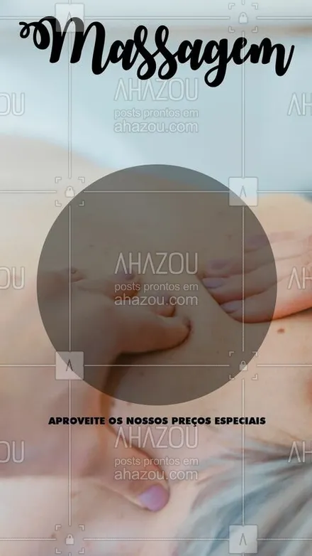 posts, legendas e frases de massoterapia para whatsapp, instagram e facebook: #ahazou #ahazoumassagem