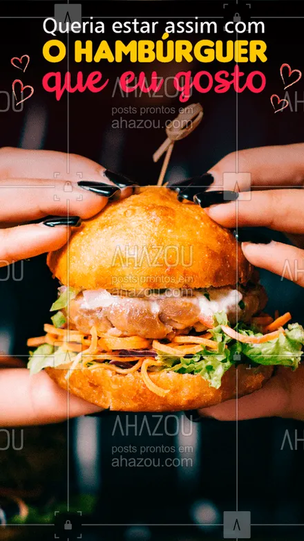 posts, legendas e frases de hamburguer para whatsapp, instagram e facebook: Que sonho!  #hamburguer #ahazoutaste #Hamburgueria