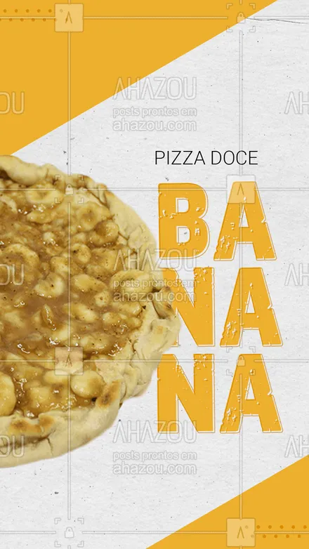 posts, legendas e frases de pizzaria para whatsapp, instagram e facebook: A melhor pizza doce da região você só encontra aqui!! Faça o seu pedido ?? #pizza #pizzadoce #ahazoutaste #pizzadebanana #pizzalovers #doce