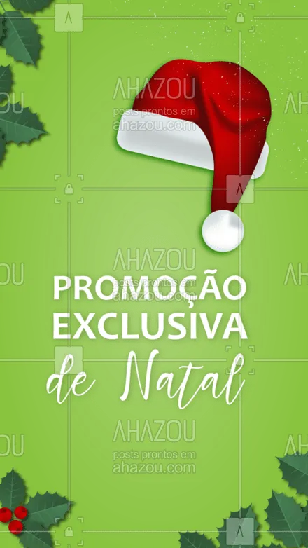 posts, legendas e frases de posts para todos para whatsapp, instagram e facebook: É Natal e também está rolando promoções imperdíveis por aqui! Agende seu horário.
#ahazou #beleza #promocao #natal2018