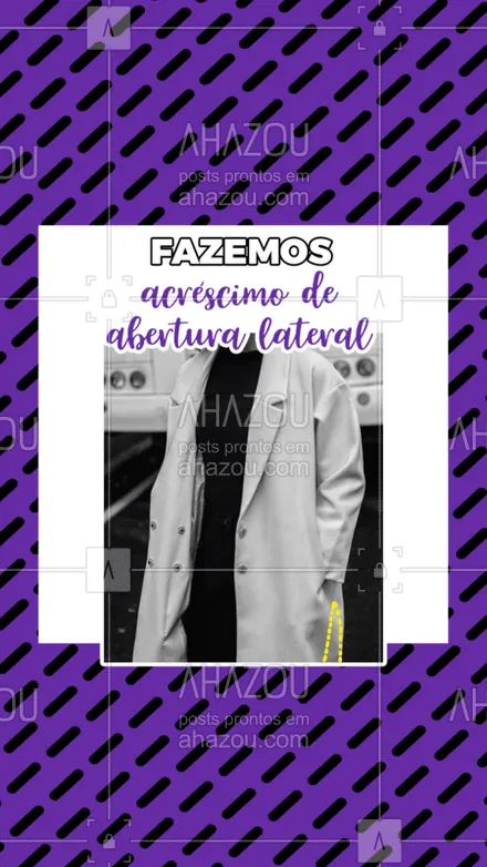 posts, legendas e frases de costura & reparos para whatsapp, instagram e facebook: Venha conhecer nossos serviços!
#ahazou #costura #ajustes #casaco