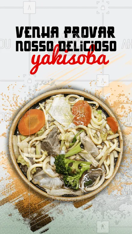 posts, legendas e frases de cozinha japonesa para whatsapp, instagram e facebook: Que tal um Yakisoba delicioso, feito na hora?! Não passe vontade, experimente!

#ahazoutaste #sushidelivery #sushitime #japanesefood #comidajaponesa