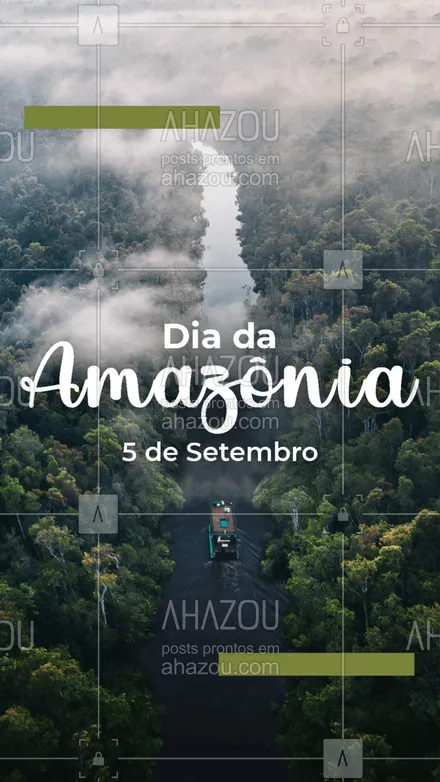 posts, legendas e frases de posts para todos para whatsapp, instagram e facebook: Hoje é o dia celebrarmos o dia da Amazônia, lugar onde há muita vida e muita esperança. Feliz Dia da Amazônia!💚🌏 #diadaamazônia #amazônia #florestaamazônica #ahazou