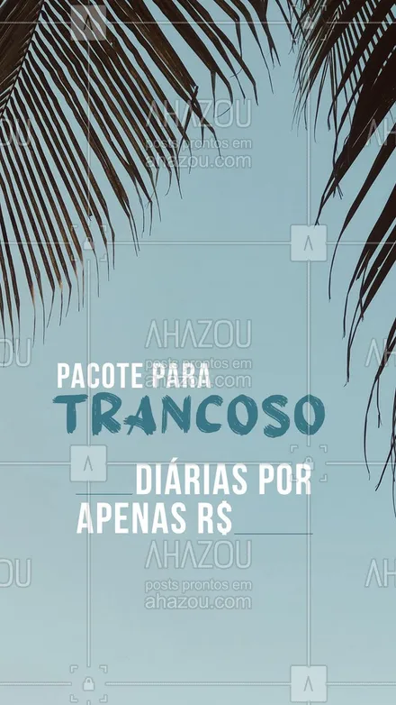 posts, legendas e frases de agências & agentes de viagem para whatsapp, instagram e facebook: Não perca essa promoção! 
#Promoção #pacote #trancoso #viagempelobrasil  #AhazouTravel #agenciadeviagens #viagem