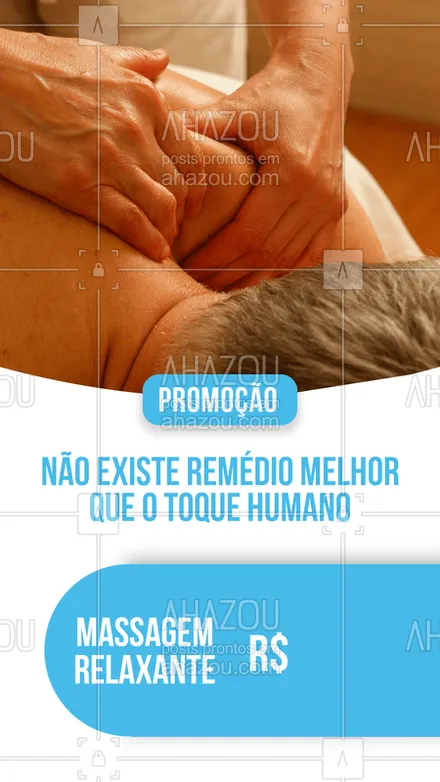 posts, legendas e frases de massoterapia para whatsapp, instagram e facebook: A massagem tem incontáveis benefícios para qualquer fase da vida mas, principalmente, na melhor idade, como:
  .
  A melhora da circulação sanguínea, 
  Eliminação de toxinas, 
  Relaxamento mental e muscular, etc. 
  .
  Além do mais, o toque fortalece o sistema imunológico!

  #massagem #massagemrelaxante #terceiraidade #melhoridade #massage #ahazou #braziliangal #bandbeauty #dicas