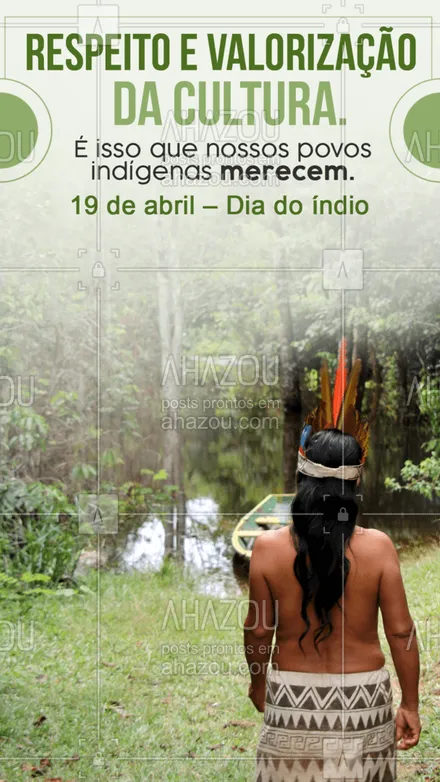 posts, legendas e frases de posts para todos para whatsapp, instagram e facebook: Aos índios desse Brasil todo nosso apoio e respeito. Feliz dia do índio. #frasesmotivacionais #motivacionais #postdefrase #ahazou #motivacional #quote #diadoindio #indigena #indio #indiosdobrasil
