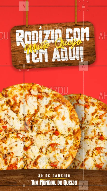 posts, legendas e frases de pizzaria para whatsapp, instagram e facebook:  Para comemorar o dia do queijo da melhor forma venha comer um rodízio! ?? #ahazoutaste #pizza #pizzaria #pizzalovers #rodizio #diadoqueijo #ahazoutaste 