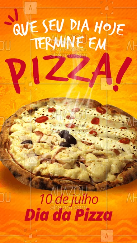 posts, legendas e frases de pizzaria para whatsapp, instagram e facebook: Quer melhor jeito de comemorar o dia de hoje do que com uma super promoção da sua pizza favorita? ?❤
Peça já pelo WhatsApp ou por aplicativo! 

 #ahazoutaste  #pizza #pizzaria #diadapizza #promoção