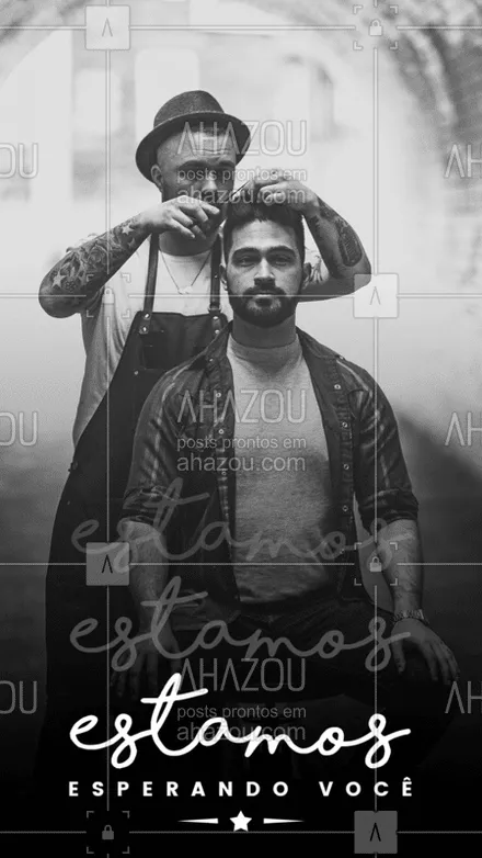 posts, legendas e frases de barbearia para whatsapp, instagram e facebook: Pode vir que estamos te esperando!!!
#ahazou #barbearia #barber #barbershop #barba 