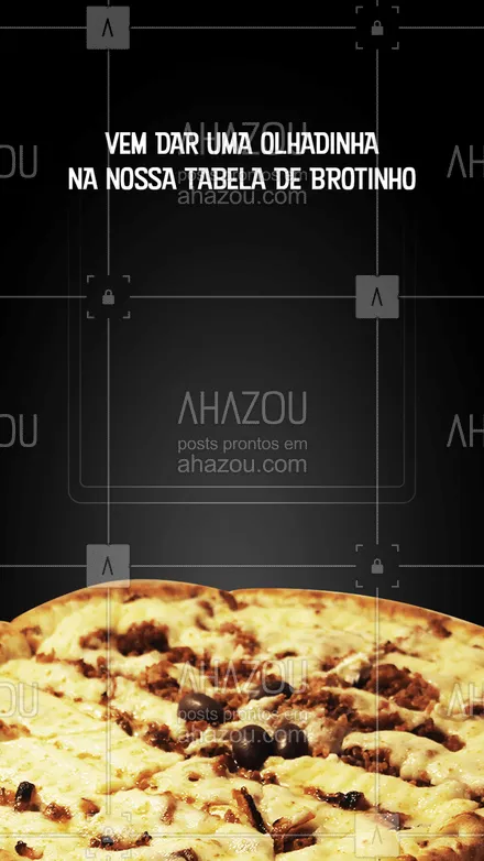 posts, legendas e frases de pizzaria para whatsapp, instagram e facebook: Querendo comer uma pizza mas não quer comprar uma grande? Aposte nos nossos brotinhos, com o mesmo sabor e qualidade das nossas pizza. Já escolhe o seu sabor na nossa tabela em ? #ahazoutaste  #pizzaria #pizza #pizzalife #pizzalovers #brotinho #broto #tabela #tabelapreços #preços #valores #valor #sabor #sabores 