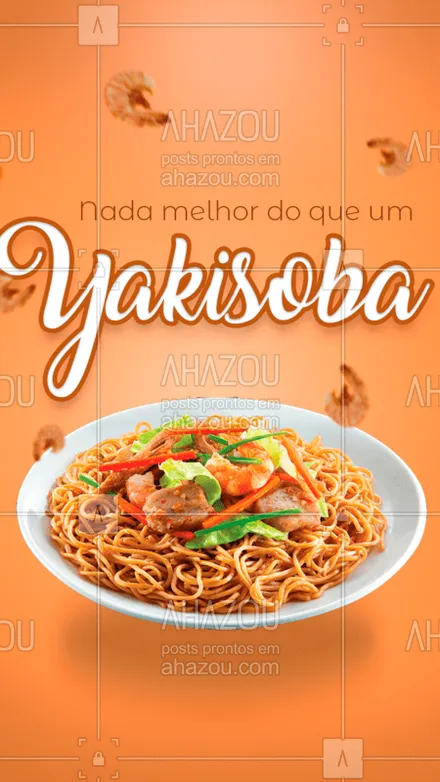 posts, legendas e frases de cozinha japonesa, à la carte & self service para whatsapp, instagram e facebook: Venha conhecer os sabores que só a cozinha asiática pode te proporcionar!
#ahazou #restaurante #japones #yakisoba