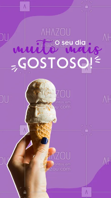 posts, legendas e frases de gelados & açaiteria para whatsapp, instagram e facebook: Experimente nossos gelatos. #gelato #refrescante #ahazoutaste #gelados #icecream #sorvete 