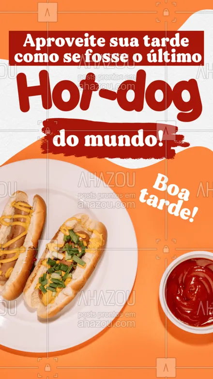 posts, legendas e frases de hot dog  para whatsapp, instagram e facebook: Aproveite seu dia, você merece! 😉 Boa tarde! #ahazoutaste #hotdog  #hotdoglovers  #hotdoggourmet  #cachorroquente  #food #motivacional #frases #boatarde