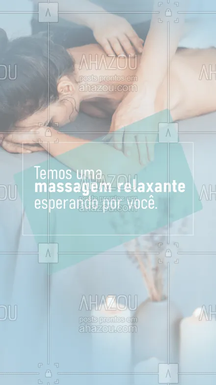 posts, legendas e frases de massoterapia para whatsapp, instagram e facebook: Venha libertar seu corpo das tensões do dia-a-dia! 🤗 (inserir contato)  #AhazouSaude #massagem #relax  #massoterapia #massagem #clinicademassagem #relaxar #massagista