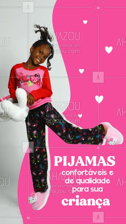 posts, legendas e frases de moda infantil para whatsapp, instagram e facebook: Encontre aqui os melhores pijamas do mercado.
Pijamas infantis lindos, confortáveis e de qualidade.
Venha conferir!
#AhazouFashion #fashion  #instakids  #kidsfashion  #moda  #modainfantil  #talmaetalfilha 