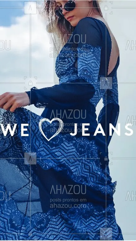 posts, legendas e frases de valisere para whatsapp, instagram e facebook: As #ValiseresLovers sempre amaram combinar a delicadeza da renda com o estilo do jeans. Agora, lançamos uma coleção especial para contemplar essa dupla infalível. Corre para conferir as news da coleção Jeans que acabaram de chegar! #valiserelovers #ahazouvalisere #ahazourevenda