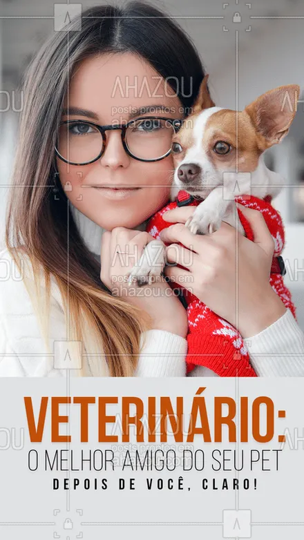 posts, legendas e frases de veterinário para whatsapp, instagram e facebook: Aquela amizade recheada de amor e cuidado ❤??
#pet #veterinario #bandbeauty#ahazou